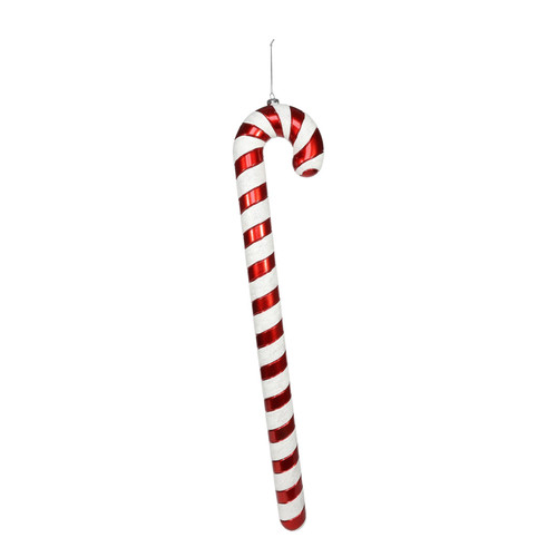 Red and White Candy Cane Hanging Decoration (90cm) Red and White Candy Cane Hanging Decoration (90cm)