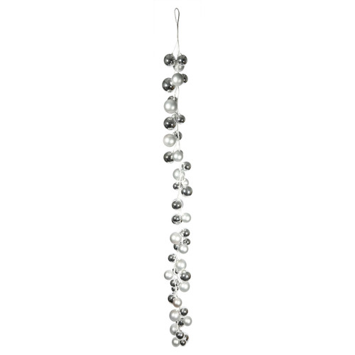 Silver Bauble Garland (180cm) Silver Bauble Garland (180cm)