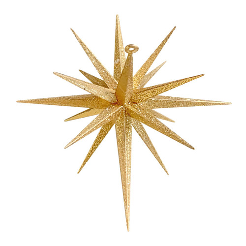 Gold Metallic 3D Star Decoration Gold Metallic 3D Star Decoration