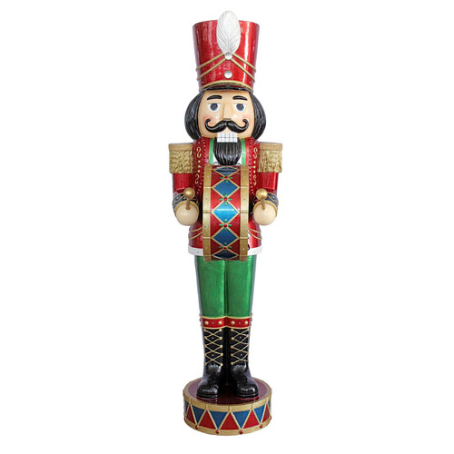 Nutcracker with LED Lights & Music (183cm) Nutcracker with LED Lights & Music (183cm)