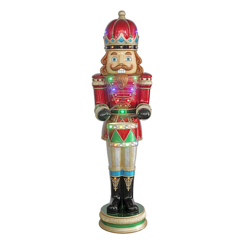 Nutcracker with LED Lights & Music (155cm) Nutcracker with LED Lights & Music (155cm)
