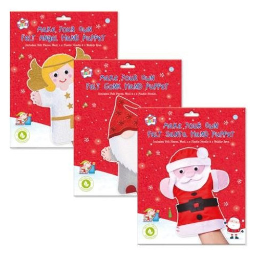 Make Your Own Christmas Hand Puppets (Assorted) Make Your Own Christmas Hand Puppets (Assorted)