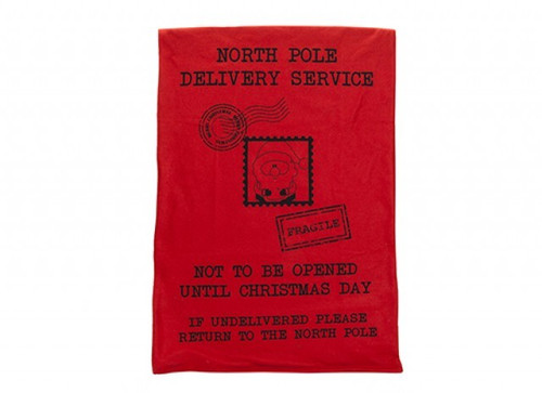 Jumbo Red Felt Christmas Sack (60cm x 90cm) Jumbo Red Felt Christmas Sack (60cm x 90cm)