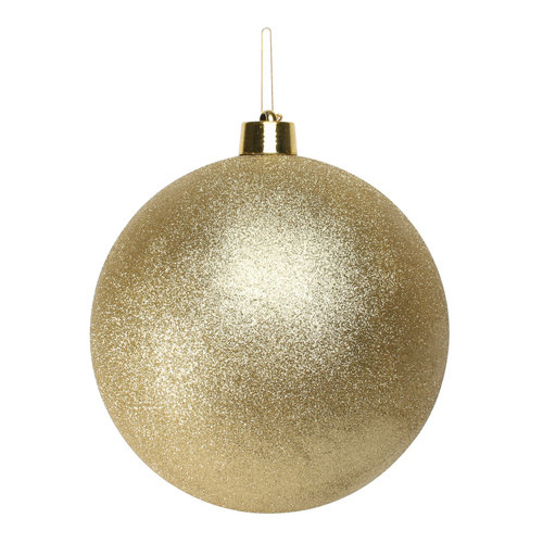 Gold Glitter Shatterproof Bauble (40cm) Gold Glitter Shatterproof Bauble (40cm)