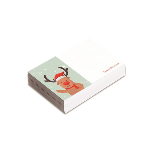 Reindeer Florist Card (Pack of 25) Reindeer Florist Card (Pack of 25)
