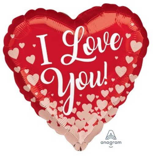 Rose Gold Love Hearts Balloon (18 Inch) Rose Gold Love Hearts Balloon (18 Inch)