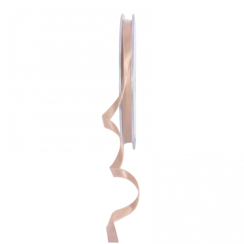 Beige Satin Ribbon 6mm Beige Satin Ribbon 6mm