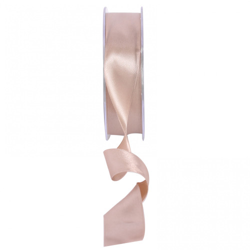 Beige Satin Ribbon 25mm Beige Satin Ribbon 25mm