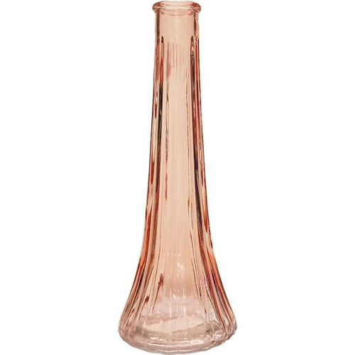 Pink Ashley Bud Glass Vase (21cm) Pink Ashley Bud Glass Vase (21cm)