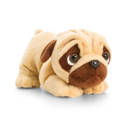 Laying Pugsley with Heart & Sound (26cm) Laying Pugsley with Heart & Sound (26cm)