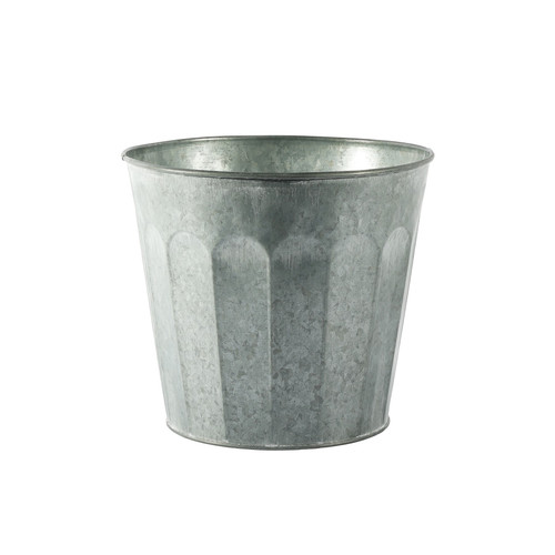 White Wash Embossed Zinc Tin (20cm) White Wash Embossed Zinc Tin (20cm)