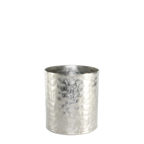 Apollo Cylinder Silver Pot (17cm)