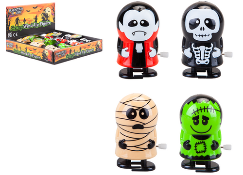 Wind Up Walking Halloween Figure (Assorted)