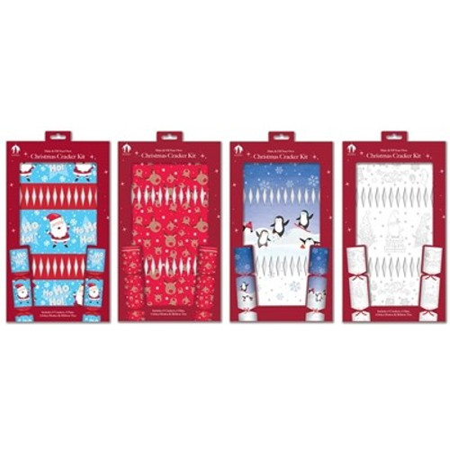 Christmas Character Cracker Kit (Pack of 6) (Assorted Designs) Christmas Character Cracker Kit (Pack of 6) (Assorted Designs)