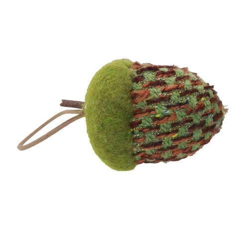 Patterned Acorn Ornament (9cm) Patterned Acorn Ornament (9cm)