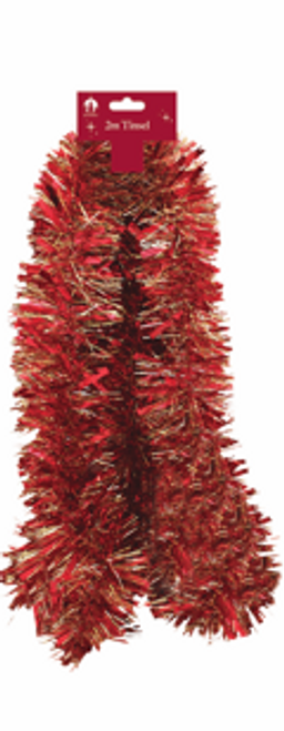 Red and Gold Chunky Tinsel (2m) Red and Gold Chunky Tinsel (2m)