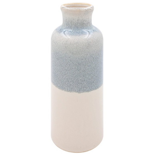 Light Blue Two Tone Vase (19cm) Light Blue Two Tone Vase (19cm)