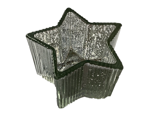 Silver Star Candle Holder Silver Star Candle Holder