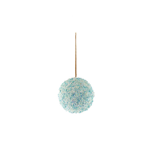 Blue Pastel Sparkle Bauble (8cm) Blue Pastel Sparkle Bauble (8cm)