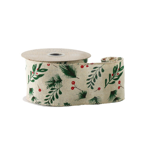 Natural Hessian Ribbon (63mm) Natural Hessian Ribbon (63mm)