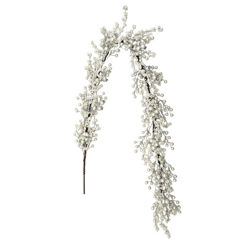 Pearlized White Berry Garland (150cm) Pearlized White Berry Garland (150cm)