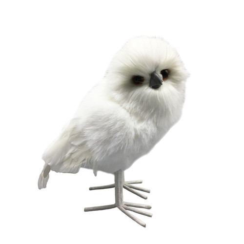White Standing Snowy Owl (23cm) White Standing Snowy Owl (23cm)