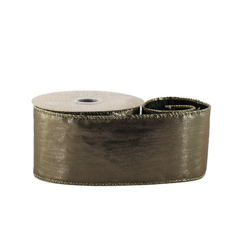 Dk Gold Metallic Ribbon (63mm) Dk Gold Metallic Ribbon (63mm)