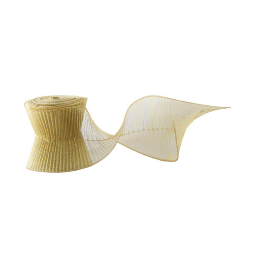 Gold Crinkle Ribbon (12cm)