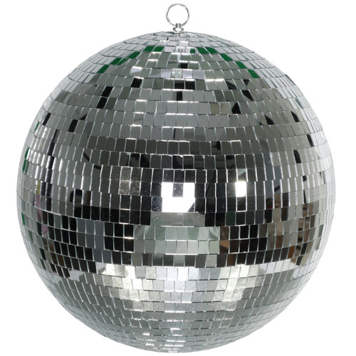 Silver Disco Bauble (50cm)