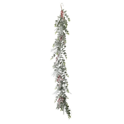 Snowy Eucalyptus & Berry Garland (183cm) Snowy Eucalyptus & Berry Garland (183cm)