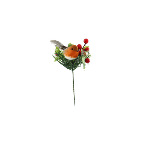 Bird & Berries Pick (20cm) Bird & Berries Pick (20cm)