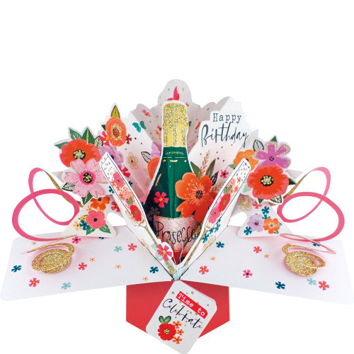 3D Pop Up Card by Second Nature - Birthday Bubbly