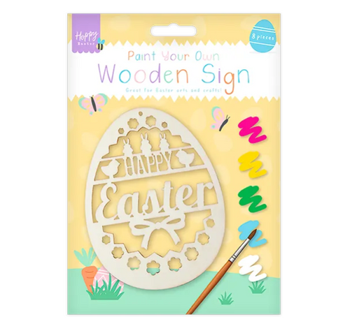 Easter Paint Your Own Wooden Sign