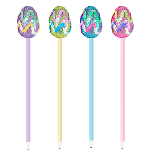 Easter Sequin Egg Pen (Assorted Designs)
