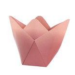 Red Colour Wash Folded Pot Cover