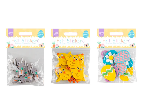 Easter Felt Sticker (10pk)