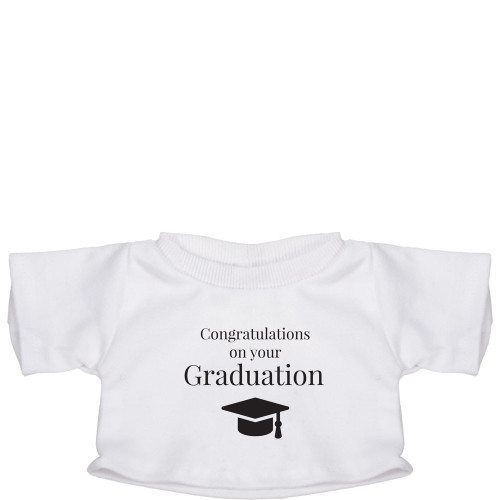 Suki - Small Teddy Bear T-Shirt - Congrats on Your Graduation