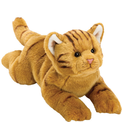 Suki - Large Resting Cat - Ginger Tabby