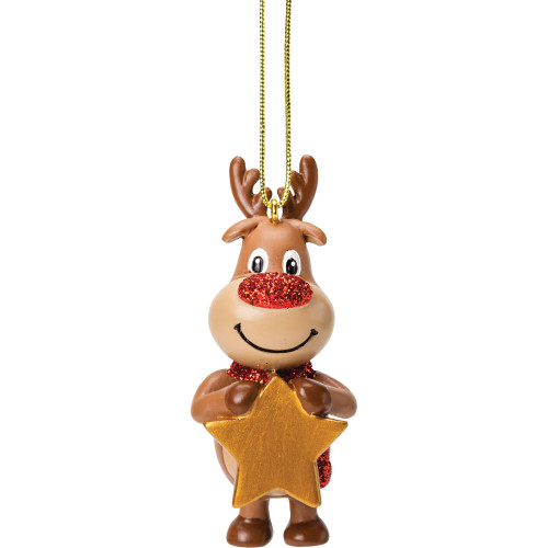 Suki - Personalisable Christmas Decoration - Boy Reindeer