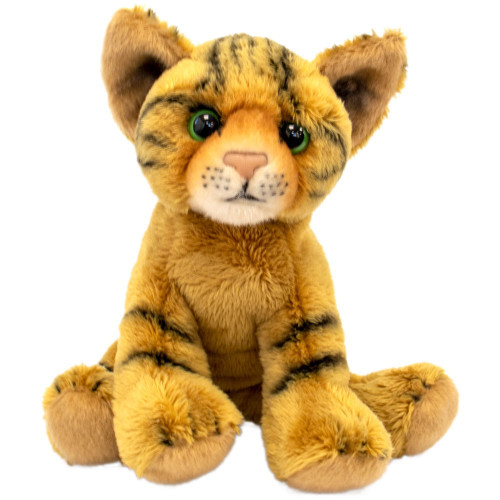 Suki - Small Sitting Realistic Animal - Wildcat