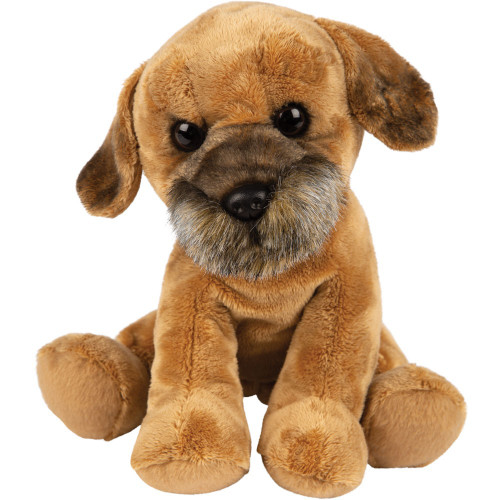 Suki - Small Sitting Realistic Dog - Border Terrier Dog