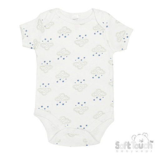 Grey Cloud Bodysuit (0-3m)