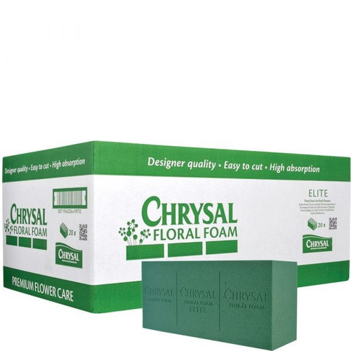 Chrysal Elite Floral Foam Brick (20pk)