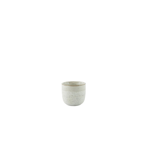 Hortus White Bordeaux Stoneware Pot (6.5cm H x 7cm Dia)