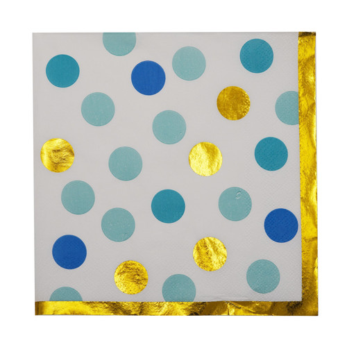 Happy Birthday Dots Party Paper Napkins