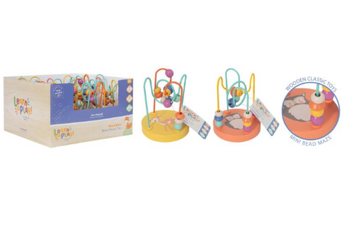 Wooden Mini Bead Maze