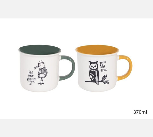 Bird Character Mug (Assorted Designs)