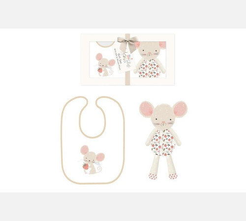 Garden Tales Bib & Teddy Set