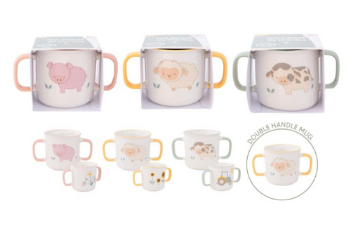 First Steps Farm Collection Kids Double Handled Mug