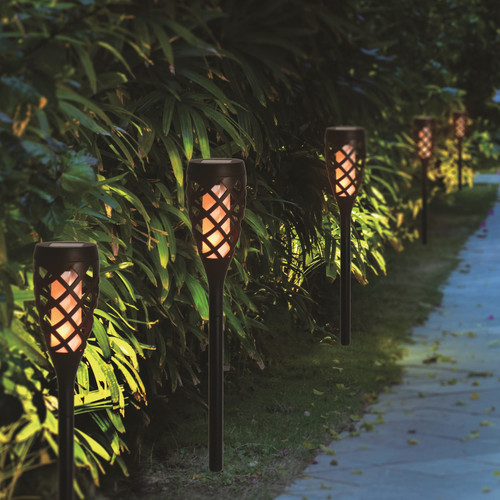 Solar Flame Lights (Set of 5)
